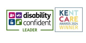 Disability Confident Leader & KiCA winner logo